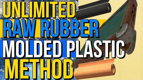Fallout 76 Unlimited Raw Rubber & Molded Plastic Glitch! Easy Method for Materials