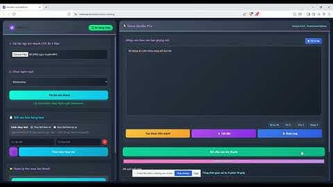 Hướng dẫn sử dụng Tool Minimax Không Giới Hạn Kí Tự - Số Lượng Voice Clone