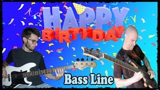 Download Lagu HAPPY BIRTHDAY TO YOU! [Bass Line + FREE TABS] MP3