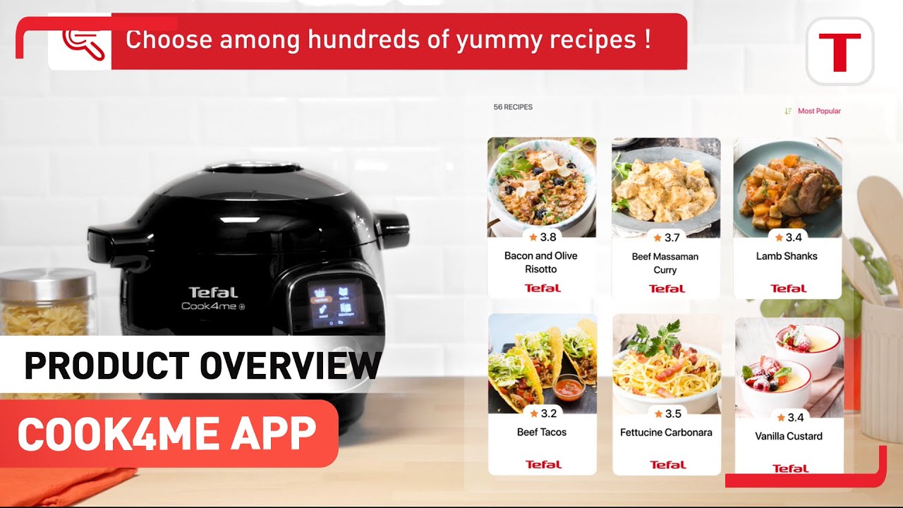 Verrast zijn kin Inspireren Tefal Cook4Me Pressure Multi Cooker Recipes