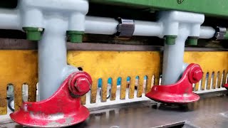 Cincinnati shear hydraulic hold downs