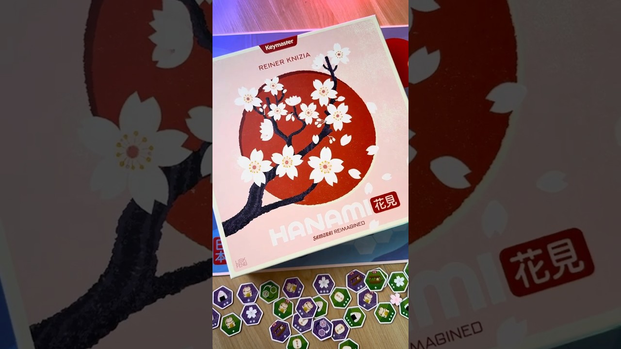 Hanami Preview - 🌸 From Samurai to Sakura 🍱 (Board Games Direct