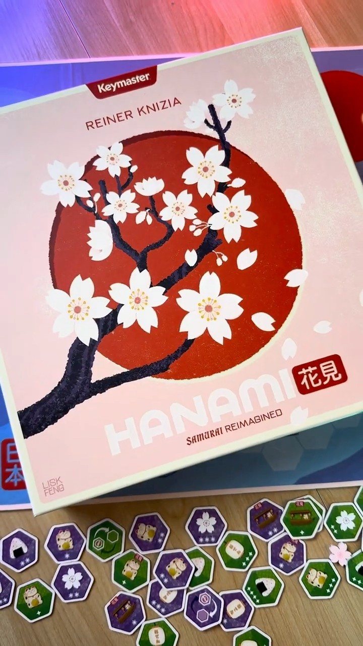Hanami Preview - 🌸 From Samurai to Sakura 🍱 (Board Games Direct