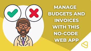 Manage budgets and invoices with a no-code application | Triggre's templates