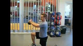 Split stance KB chop.AVI