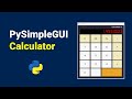 Python Calculator with GUI | PySimpleGUI | Texas Instruments DataMath II