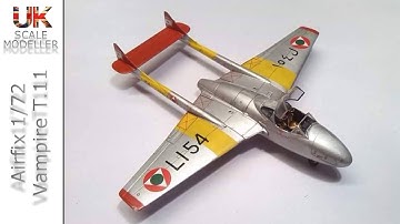 Build 023 - Airfix 1/72 Vampire T.11