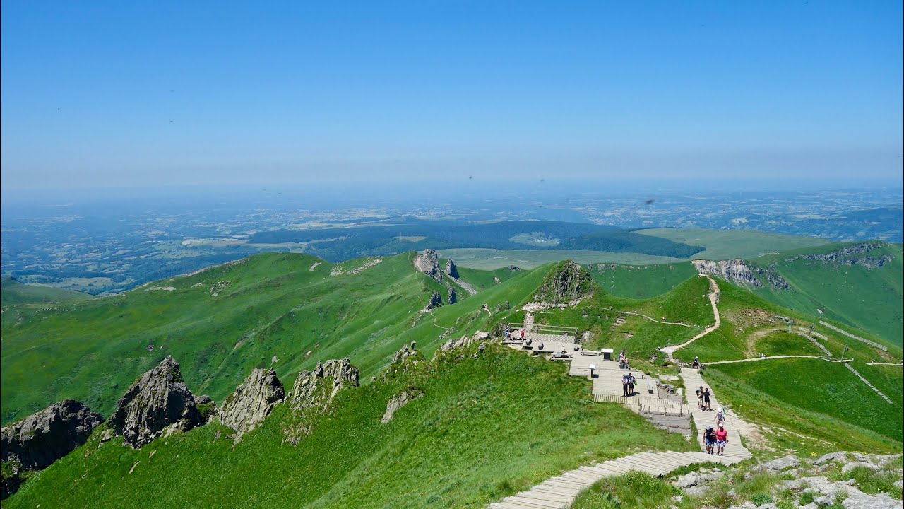 Puy de Sancy par les crêtes de Chaudefour en 4K