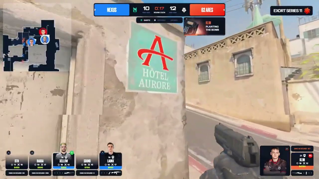 kl1m map winning 1v4 clutch against Nexus   Just move him up to the m