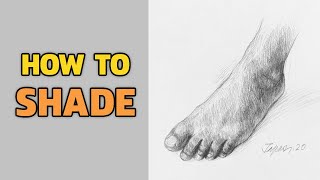 How to Shade with Pencil | Pencil Sketch Drawing | Tapas Art