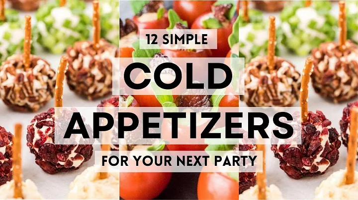 12 Simple Make-ahead COLD APPETIZERS For Your Next Party! #christmas2024 #sharpaspirant #holidays
