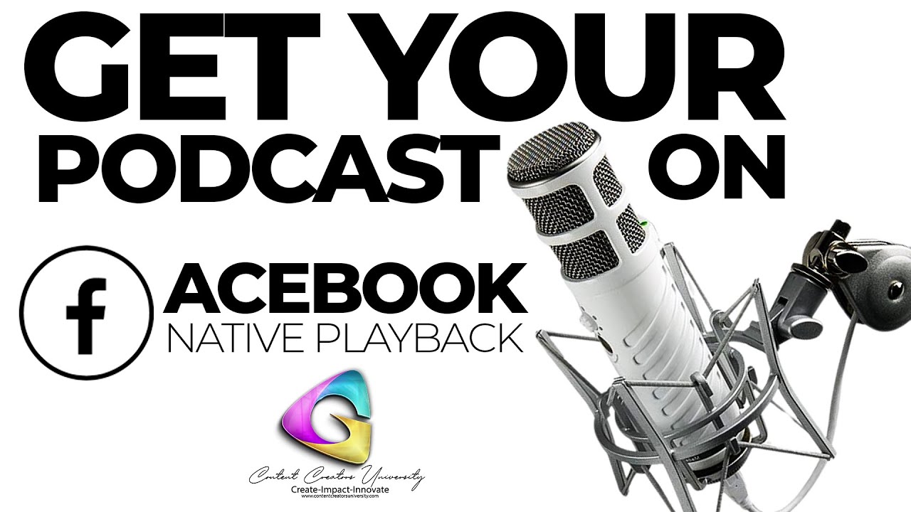 How To Add Your Podcast Natively To Your Facebook Page for more Traffic