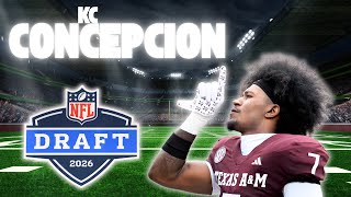 KC Concepcion Prospect Profile | Advanced Stats and All 22 Film | 2026 Rookie Draft Class!