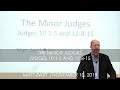 Sermon - The Minor Judges (11.10.2019)