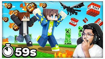 Minecraft, But Every Minute There