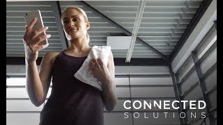 Connected Solutions by Matrix