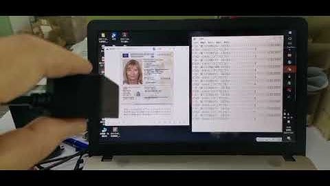 How dose a barcode scanner reading Passport MRZ and ID card information
