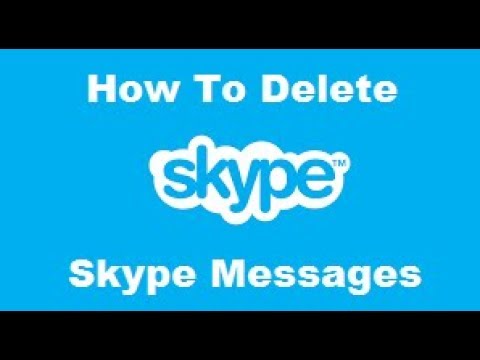 Video: How To Delete A Status In Skype