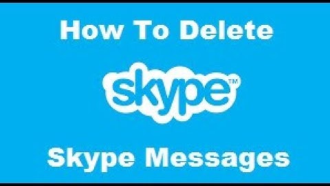 How To Delete Skype Messages