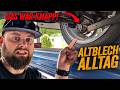 Querlenker geplatzt! Das darf aber nicht so sein am 323! | Altblech Alltag