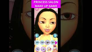 Princess Salon Make Up Fun 3D Game #Shorts screenshot 3