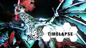 Leonopterix - sculpting, texturing, rigging (Blender & Substance Painter Timelapse)