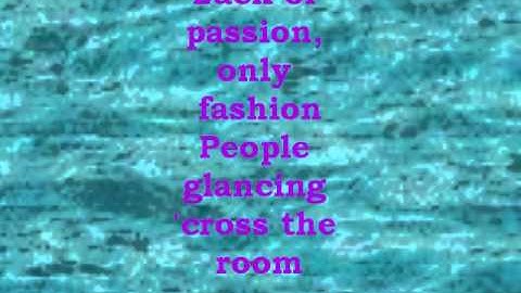 Example - Something in the water lyrics