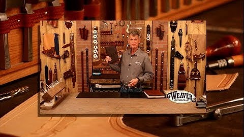 Upcoming Leathercraft Project Video Preview
