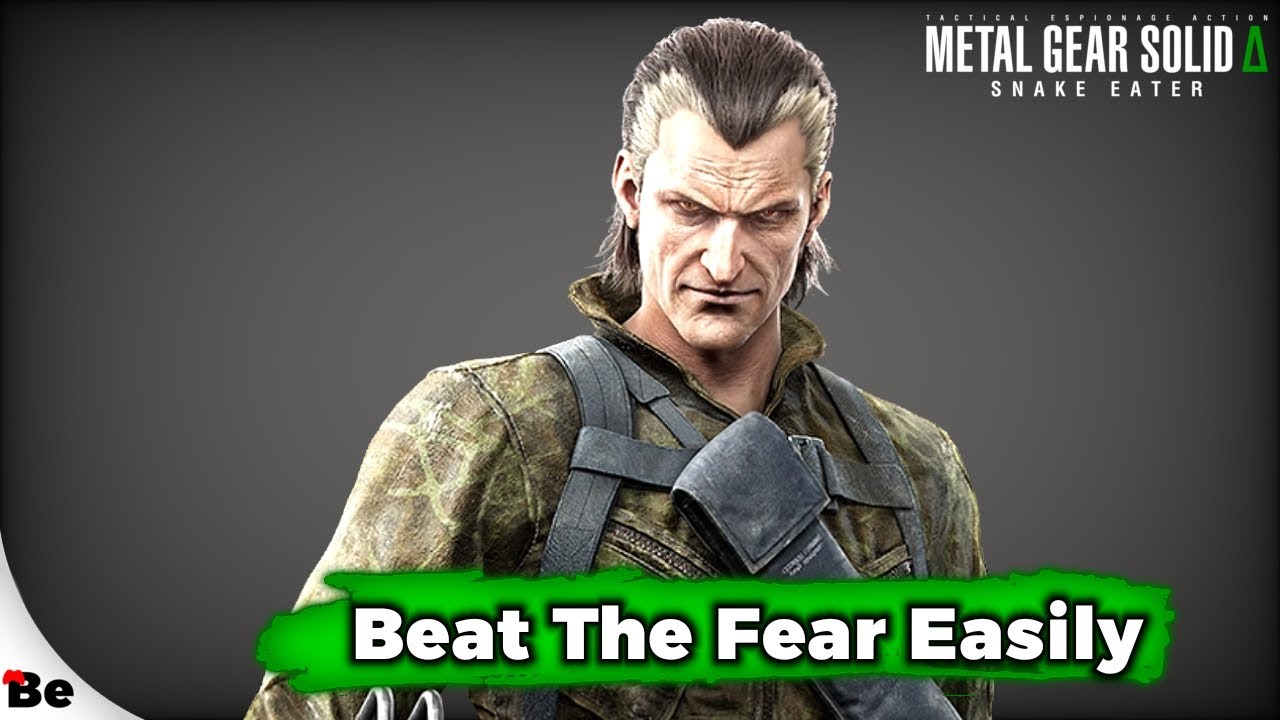 MGS Delta: Snake Eater - The Fear Boss Fight Guide & Weakness - YouTube