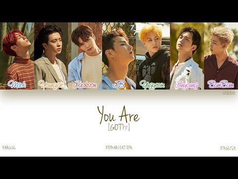 [HAN|ROM|ENG] GOT7 - You Are (Color Coded Lyrics)