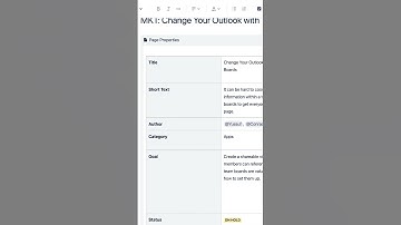Confluence Page Properties Explained - #Shorts