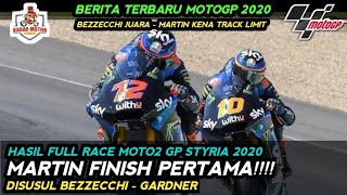 HASIL FULL RACE MOTO2 STYRIA 2020