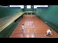 2022 Vic Open Doubles 1/4 Final CJ White/James Gould vs Frank Filippelli/Paul Rosedale