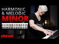 Haunting Piano Sounds Using Minor Scales (Harmonic vs. Melodic)