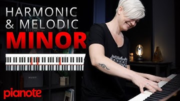 Haunting Piano Sounds Using Minor Scales (Harmonic vs. Melodic)