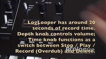 LogLooper: cross-patch loop/sampling on Prologue / Minilogue XD
