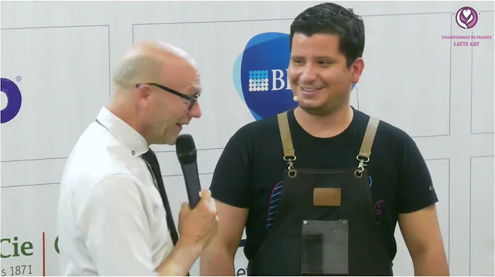 Championnat de France de Latte Art 2022 - Brian Ot...