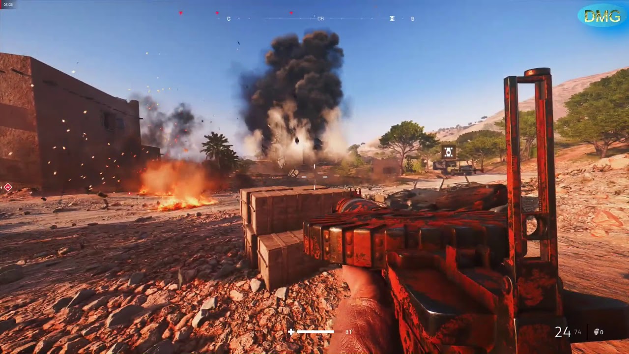 Battlefield V + Reshade 4.0.2. Dec 2018