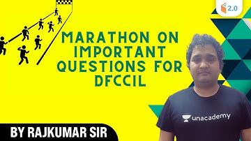 Marathon Session On Important Questions For DFCCIL | By Rajkumar Singh