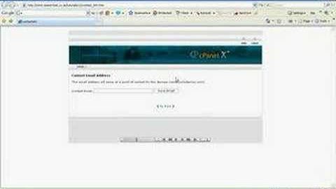 WHM Cpanel Hosting how to update contact email address
