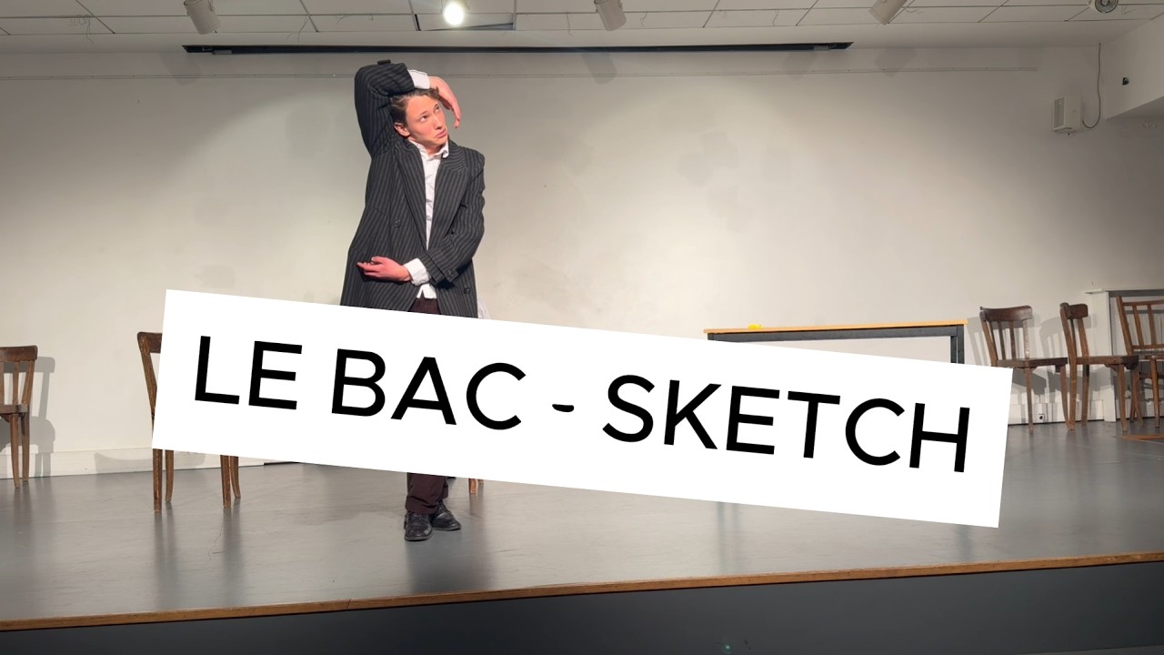 Le Bac - Sketch d'Albert Dupontel (interprétation sur scène)