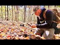 I went into the unknown woods metal detecting and found old relics in the ground