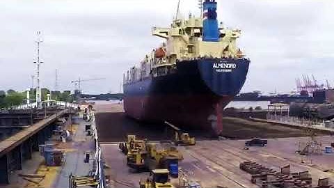 Dry Docking In Argentina.
