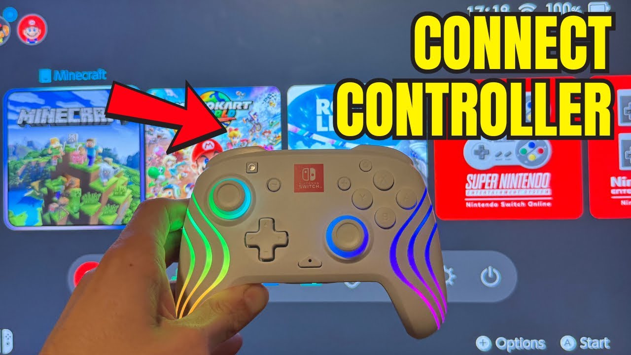 Nintendo Switch 2: How to Connect (Pair) Wireless Controller Tutorial ...