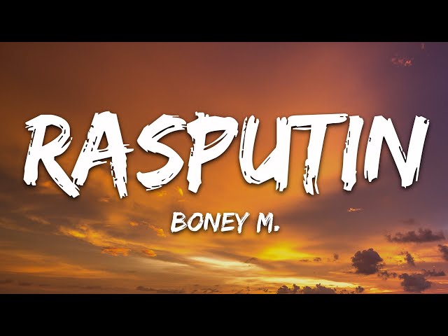 Boney M - Rasputin (Lyrics) class=
