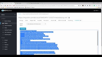 keycloak as VMware Identity Manager third party IDP