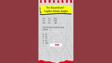 Tes Kuantitatif-Logika dalam Angka