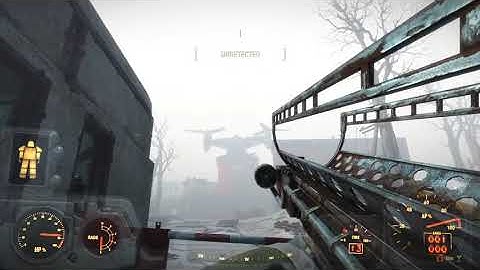 #Short Lucky Shot Killing Vertibird With Fatman Fallout 4 Frost Plus