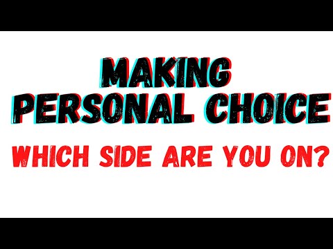 MOST DIFFICULT CHOICE OF ALL | Which Side Are You On?