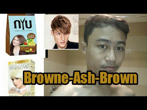  Tutorial  Cat Rambut  Sendiri Dirumah Browne Ash Brown 